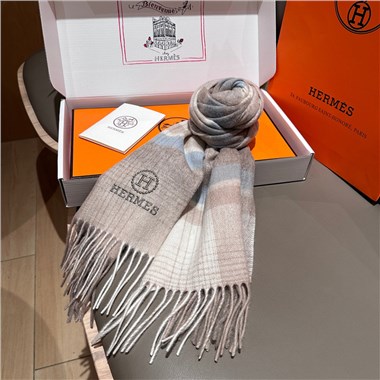 HERMES  2026秋冬新款時尚圍巾  尺寸：180-30
