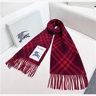 BURBERRY  2026秋冬新款時尚圍巾  尺寸：168-30