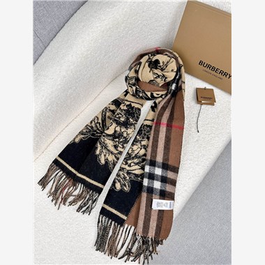 BURBERRY  2026秋冬新款時尚圍巾  尺寸：210-45