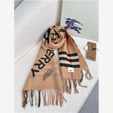 BURBERRY 2026秋冬新款時尚圍巾 尺寸：168-30
