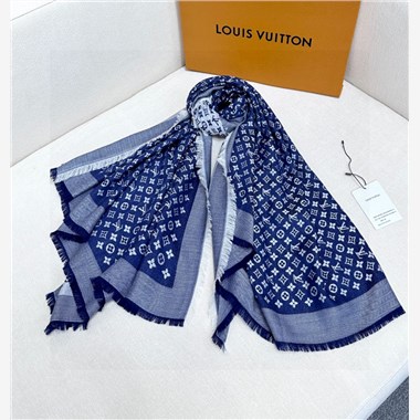 LOUIS VUITTON  2026秋冬新款時尚圍巾   尺寸：120-120