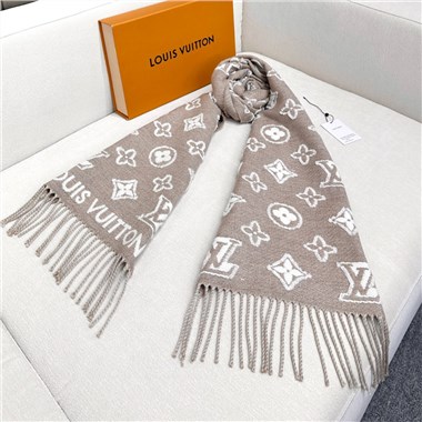 LOUIS VUITTON  2026秋冬新款時尚圍巾   尺寸：220-34