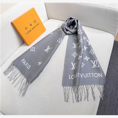 LOUIS VUITTON  2026秋冬新款時尚圍巾   尺寸：220-40