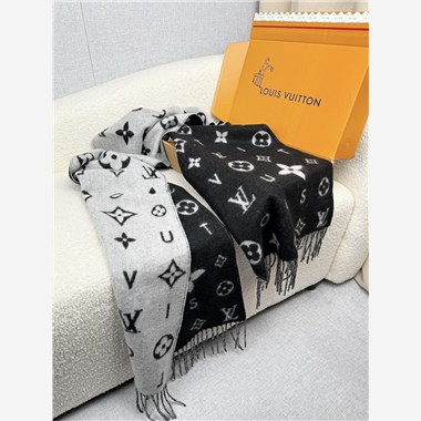 LOUIS VUITTON  2026秋冬新款時尚圍巾   尺寸：180-55