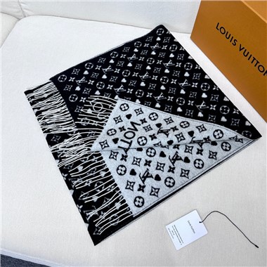 LOUIS VUITTON  2026秋冬新款時尚圍巾   尺寸：200-45