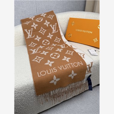LOUIS VUITTON  2026秋冬新款時尚圍巾   尺寸：180-30