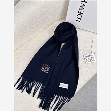 LOEWE  2026秋冬新款時尚圍巾   尺寸：180-30