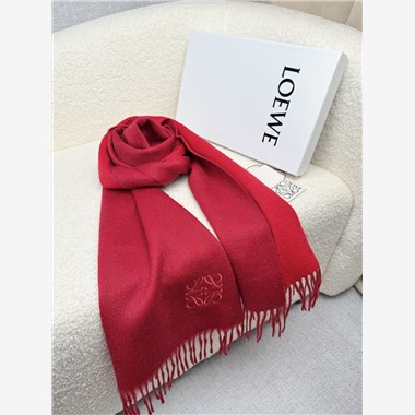 LOEWE  2026秋冬新款時尚圍巾   尺寸：180-30