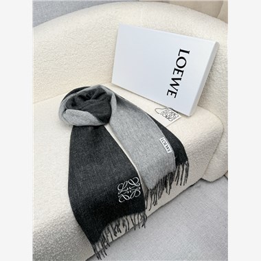 LOEWE  2026秋冬新款時尚圍巾   尺寸：180-30