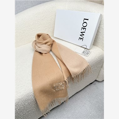 LOEWE  2026秋冬新款時尚圍巾   尺寸：180-30