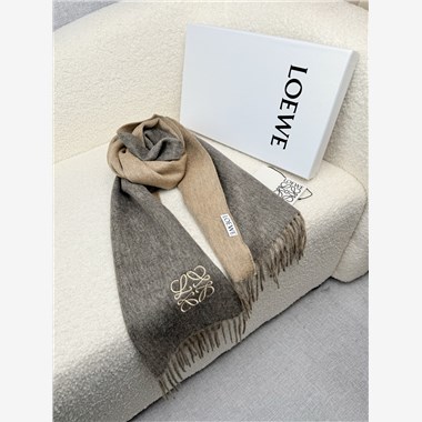 LOEWE  2026秋冬新款時尚圍巾   尺寸：180-30