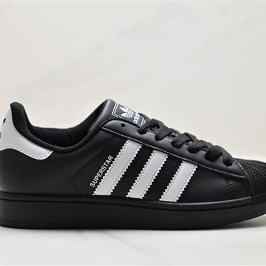 Adidas Originals Superstar貝殼頭系列 三葉草低幫經典百搭休閒運動板鞋