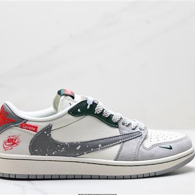 Nike Air Jordan 1 x Travis Scott AJ1倒勾 低幫文化籃球鞋板板鞋