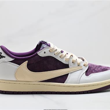 Nike Air Jordan 1 x Travis Scott AJ1倒勾 低幫文化籃球鞋