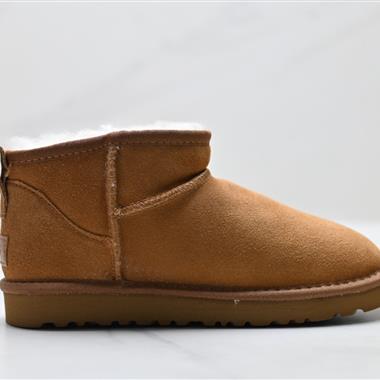 UGG CLASSIC MINI PLATFORM 麂皮 中筒保暖雪地靴