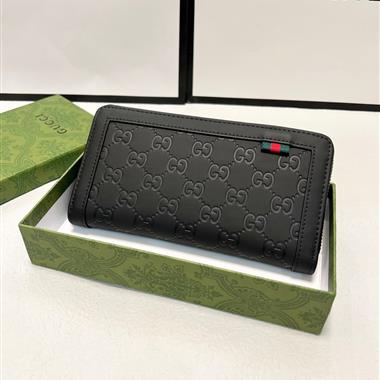 GUCCI   2026新款時尚皮夾 尺寸：20*10CM