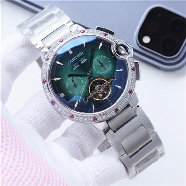 Cartier    2026新款時尚休閒手錶    尺寸：44MM