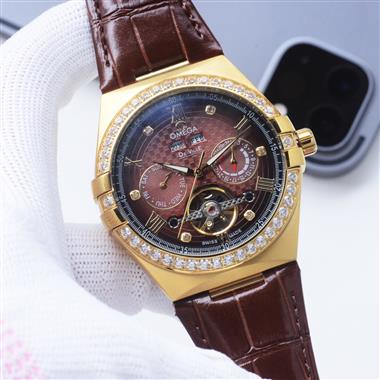 OMEGA    2026新款時尚休閒手錶    尺寸：44MM