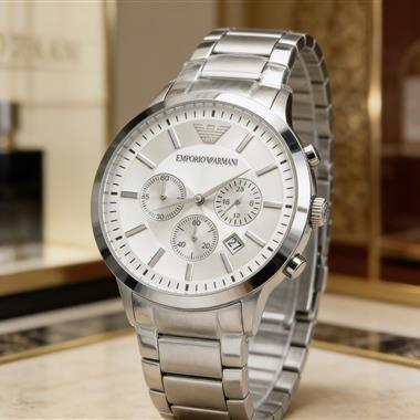 ARMANI   2026新款時尚休閒手錶    尺寸：43MM