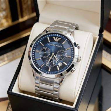 ARMANI   2026新款時尚休閒手錶    尺寸：43MM