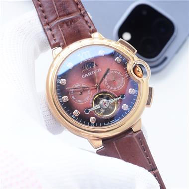 Cartier    2026新款時尚休閒手錶    尺寸：44MM