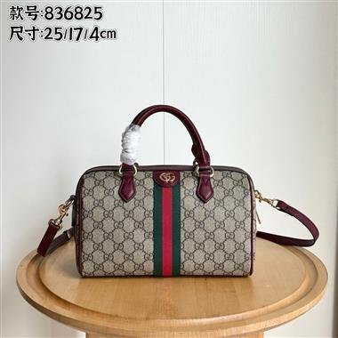 GUCCI   2026新款女生時尚包包   尺寸：25*17*4CM