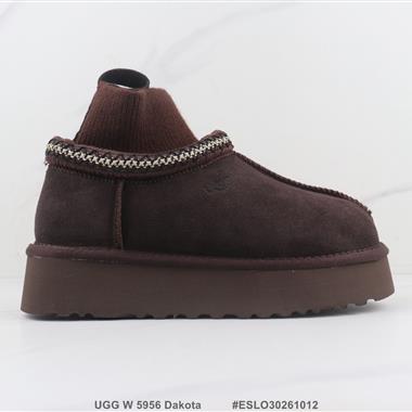 UGG W 5956 Dakota 冬季加絨厚底高幫雪地靴