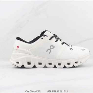 On Cloud X5 昂跑鏤空減震輕便跑步鞋