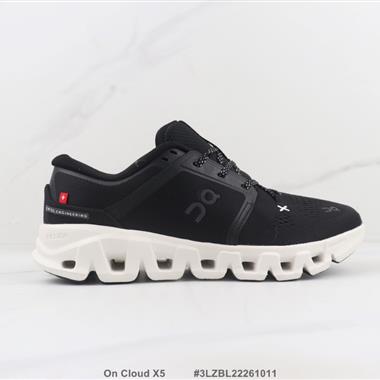 On Cloud X5 昂跑鏤空減震輕便跑步鞋