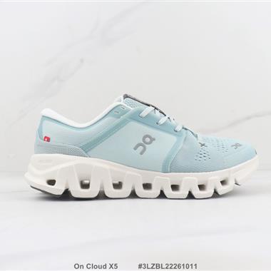 On Cloud X5 昂跑鏤空減震輕便跑步鞋