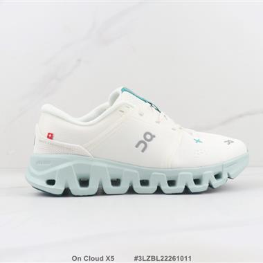On Cloud X5 昂跑鏤空減震輕便跑步鞋