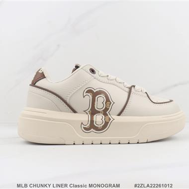 MLB CHUNKY LINER Classic MONOGRAM 厚底休閒鞋