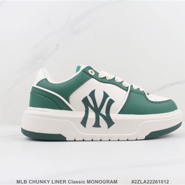 MLB CHUNKY LINER Classic MONOGRAM 厚底休閒鞋