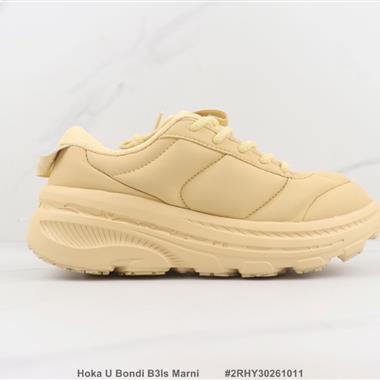 Hoka U Bondi B3ls Marni 厚底減震跑步鞋