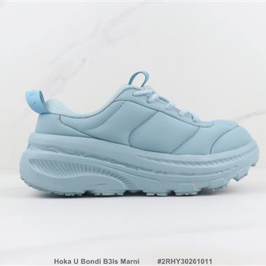 Hoka U Bondi B3ls Marni 厚底減震跑步鞋