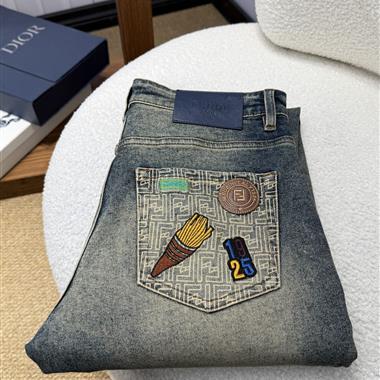 FENDI   2026秋冬新款休閒牛仔褲