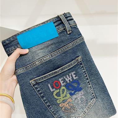 LOEWE   2026秋冬新款休閒牛仔褲