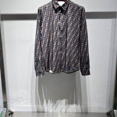 FENDI   2026秋冬新款長袖襯衫