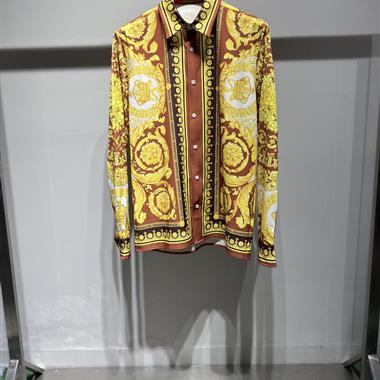 VERSACE   2026秋冬新款長袖襯衫