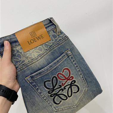 LOEWE   2026秋冬新款休閒牛仔褲