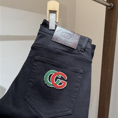 GUCCI   2026秋冬新款休閒牛仔褲